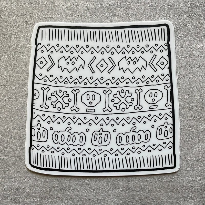 Doodle Cowl Sticker