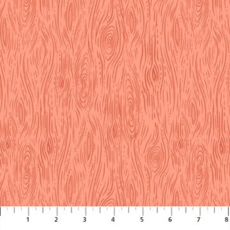 Festive Fauna / Woodgrain / Terracotta