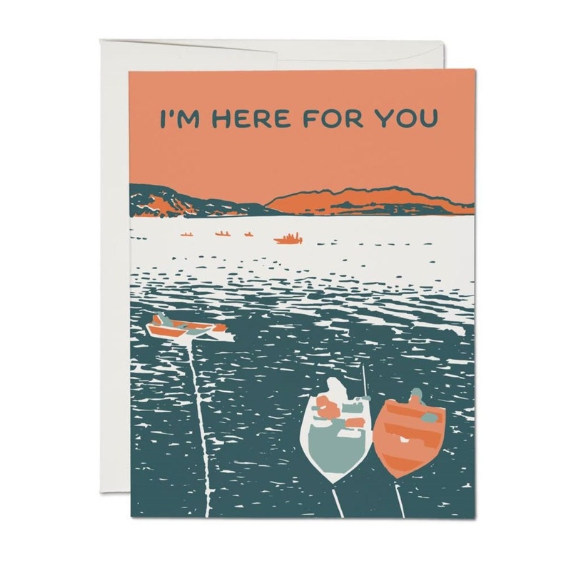 Fishing Boats Sympathy Card