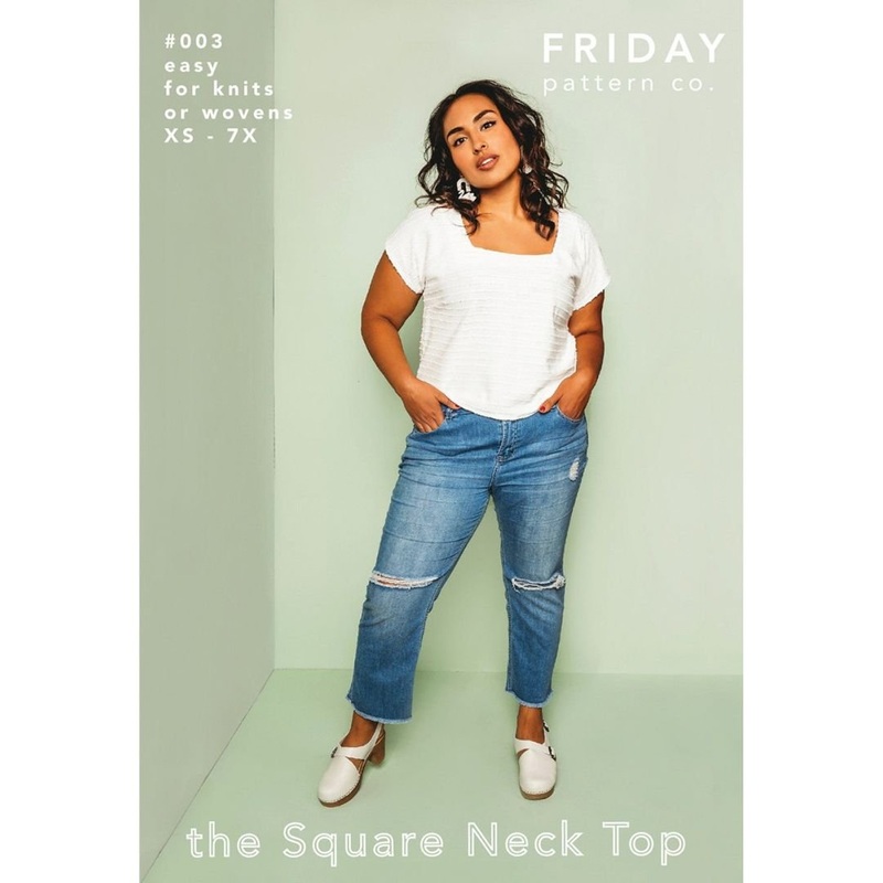 Friday Pattern Company / Square Neck Top