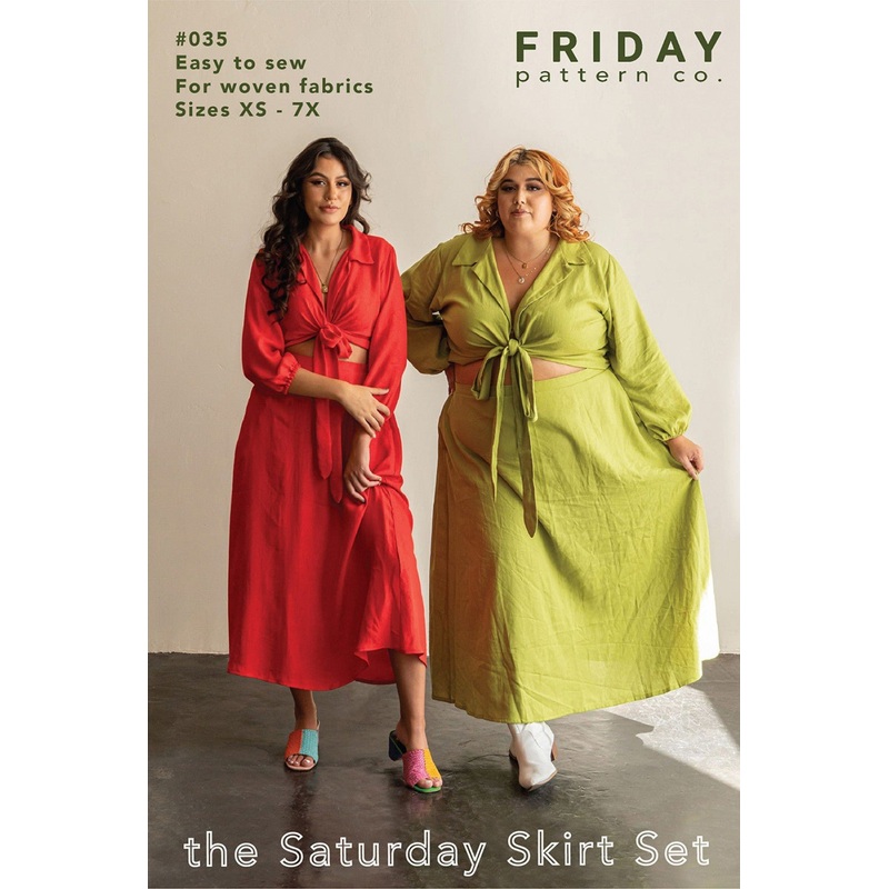 Friday Pattern Company / The Saturday Skirt Set