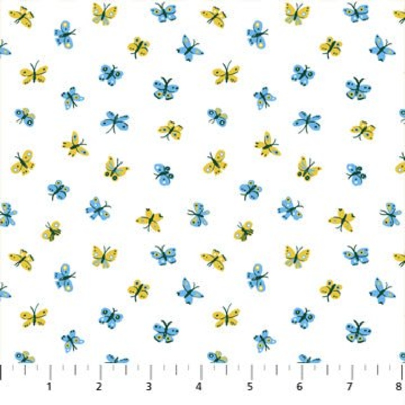 Garden Jubilee / Butterflies / White