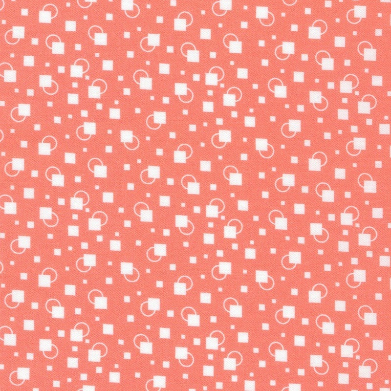 Little Blossoms / Geometric / Orange