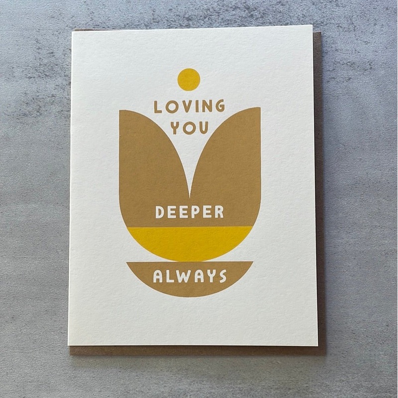 Loving You Deeper Always Card