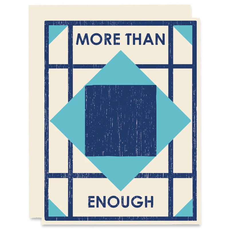 More Than Enough Card