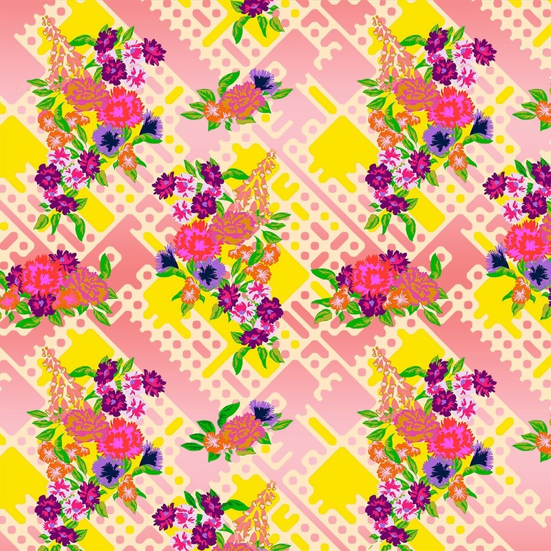 Nicole’s Prints / Balmoral Floral / Citrus