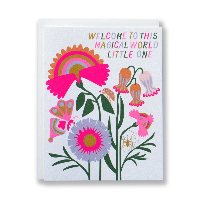 Welcome To This Magical World Card