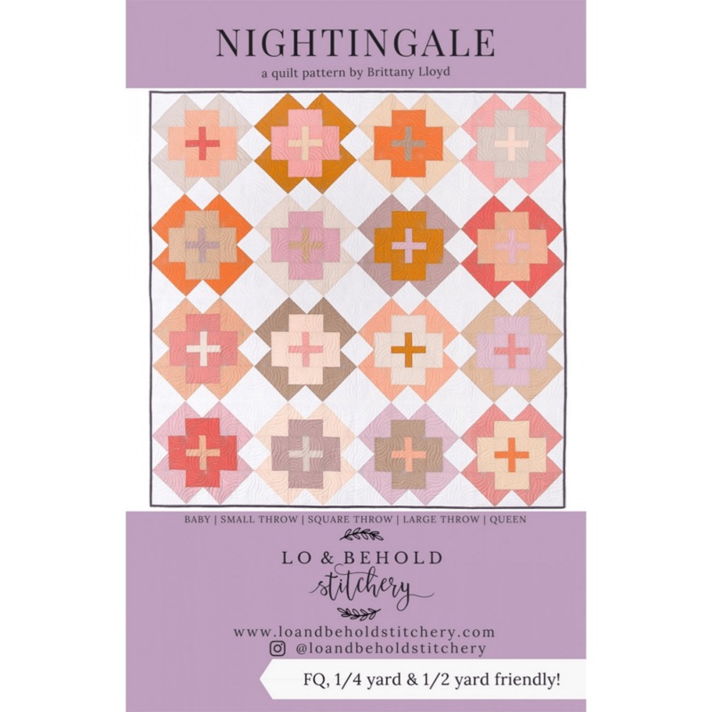 Lo and Behold Stitchery / Nightingale Pattern