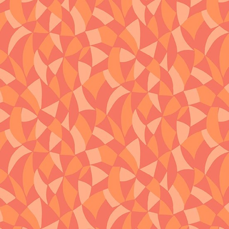 Poppies / Crackle / Orange