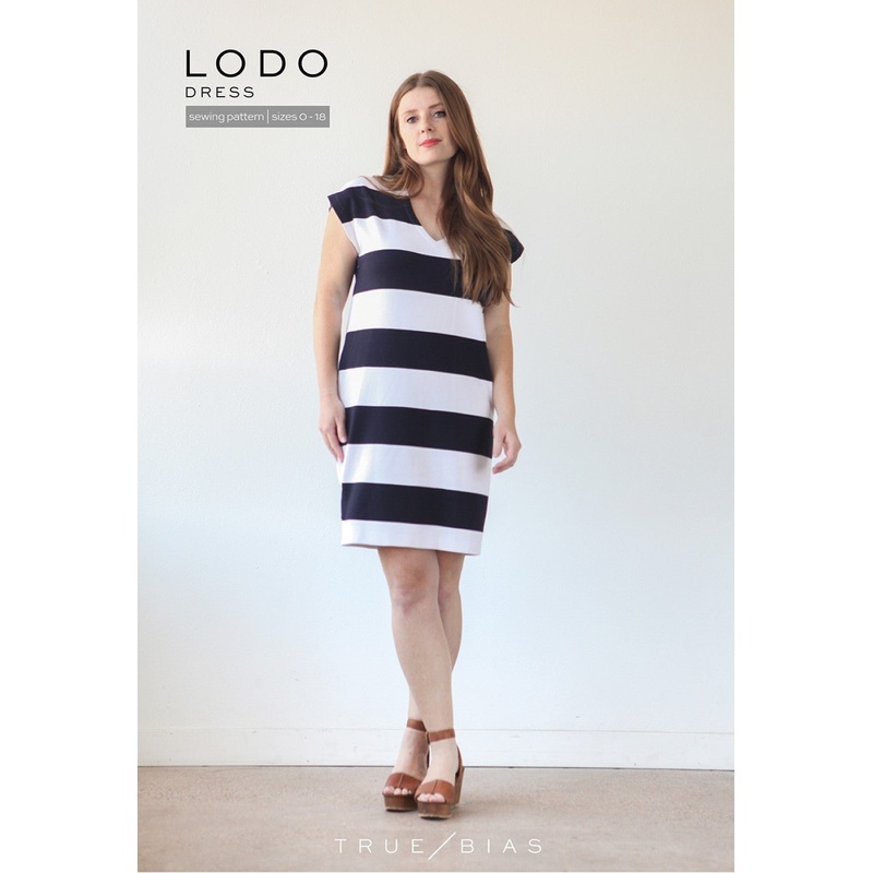 True Bias Patterns / Lodo Dress