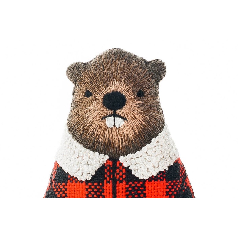Beaver – Embroidery Kit