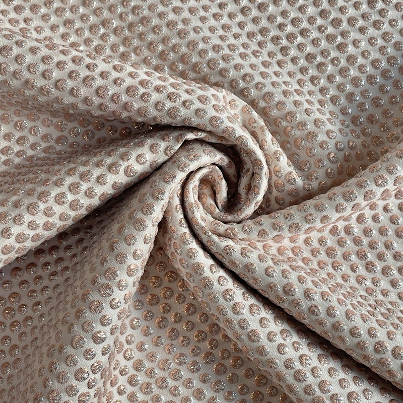 Champagne Bubbles Brocade