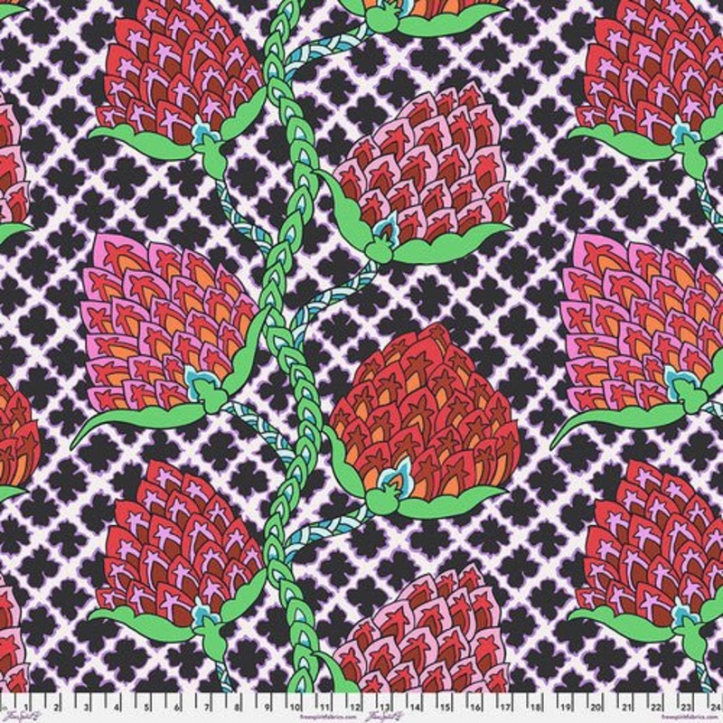 February 2024 / Paisley Flower / Contrast