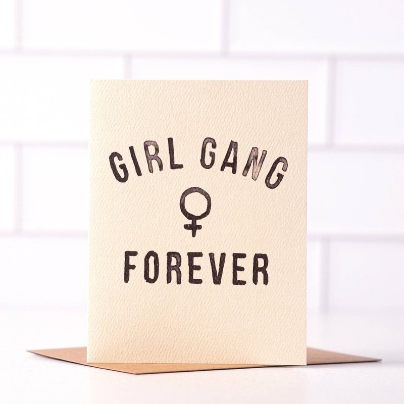 Girl Gang Forever Card