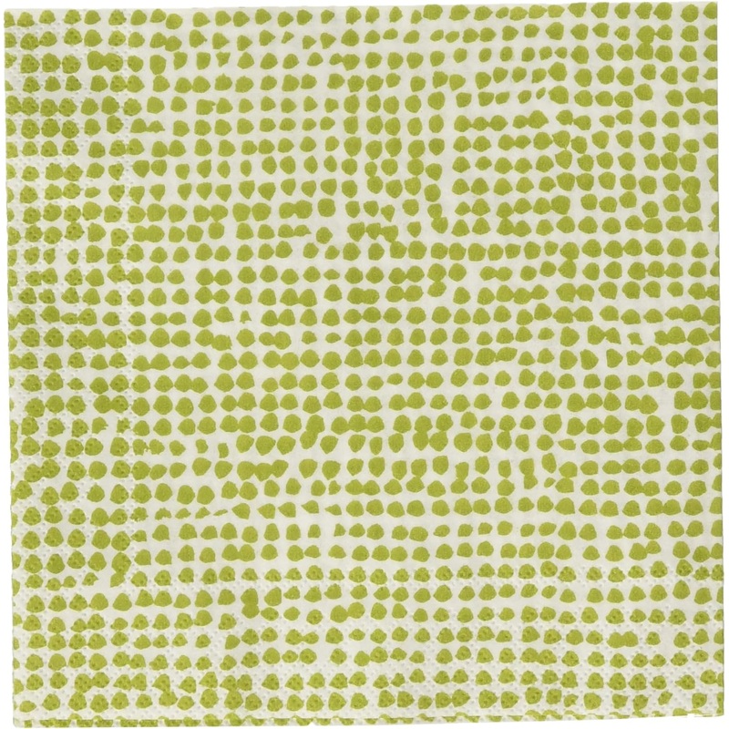 Green Dot Napkin Small