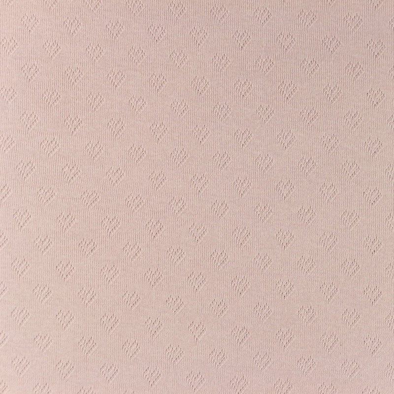 Heart Pointelle Knit
