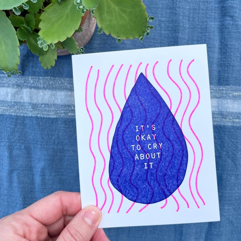 It’s Okay to Cry Card