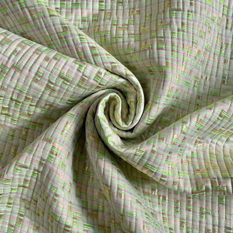 Neon Pixel Brocade