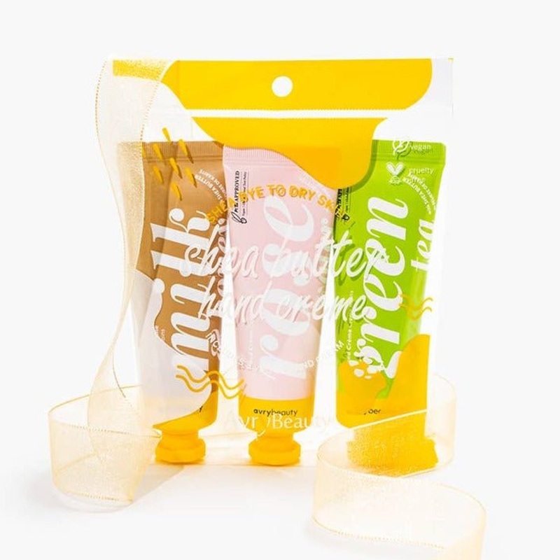 Shea Butter Lotion Trio (Milk & Honey, Rose & Green Tea)