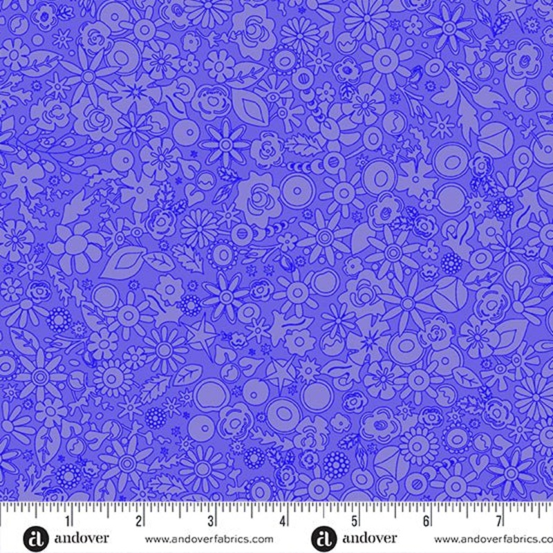 Sun Print / Woodland / Iris