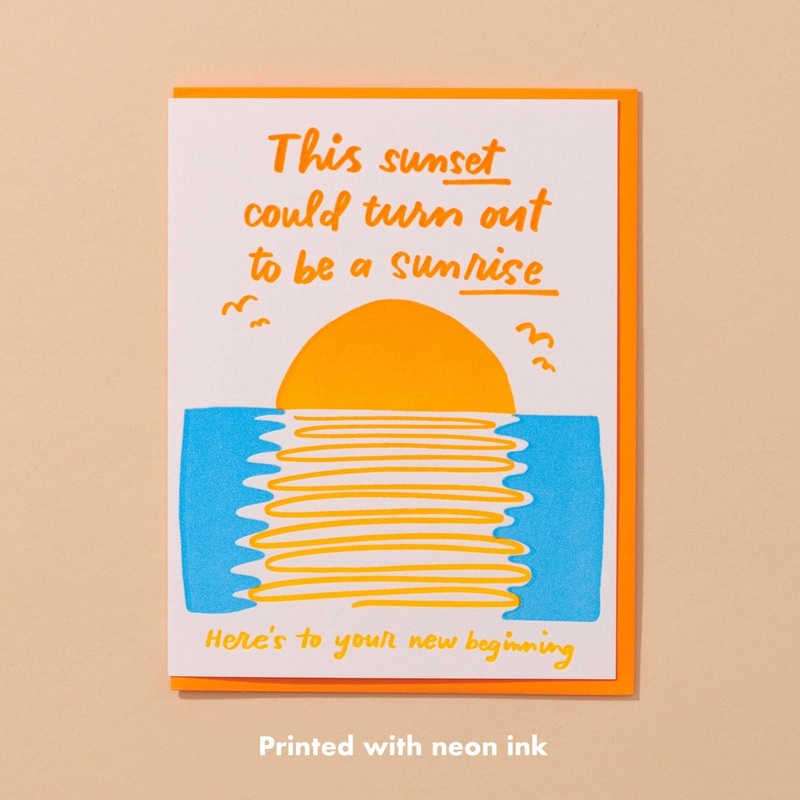 Sunset/Sunrise Card
