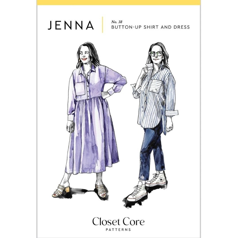 Closet Core Patterns / Jenna Button Up Shirt and Dress