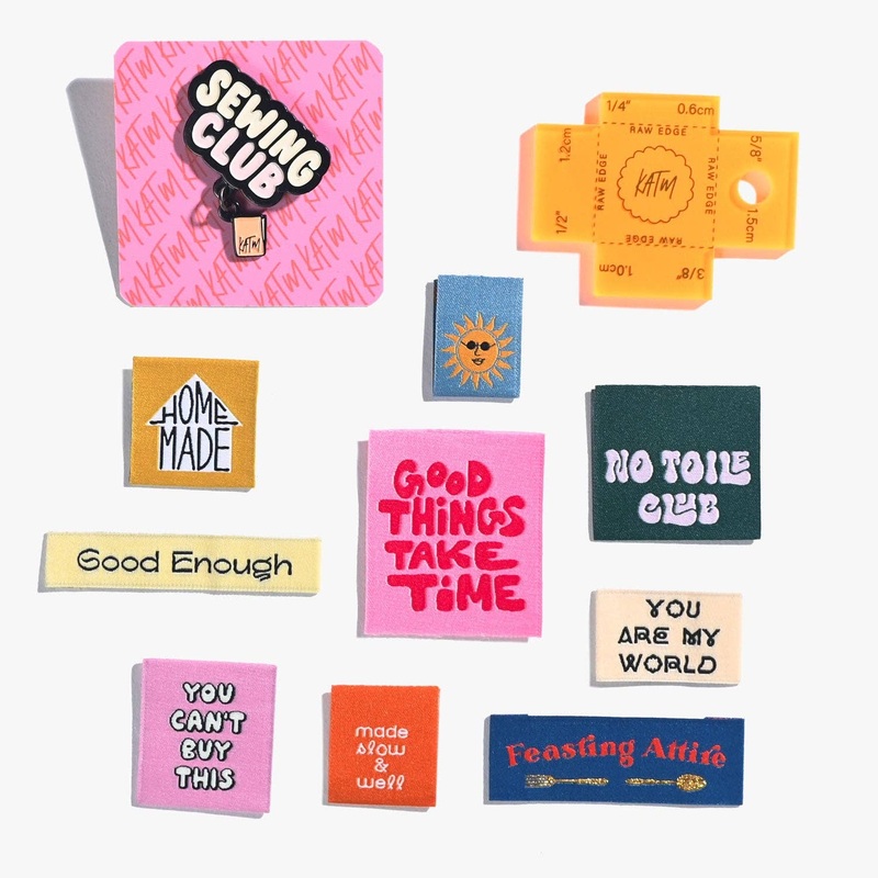 Festive Bauble Ltd Ed Labels | Pink & Gold Box by KATM