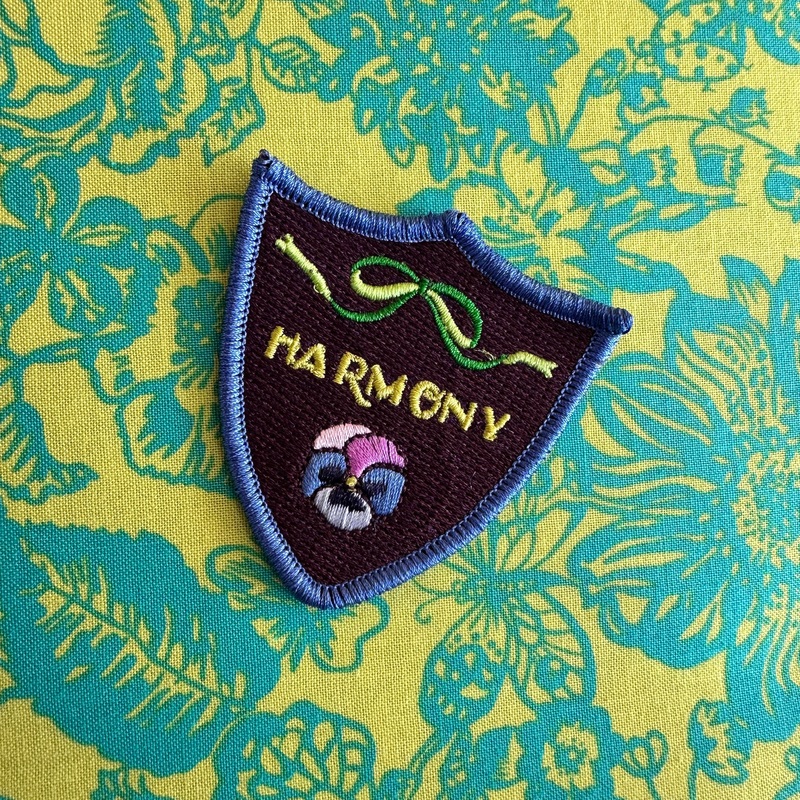 Logo Embroidered Iron-On Patch