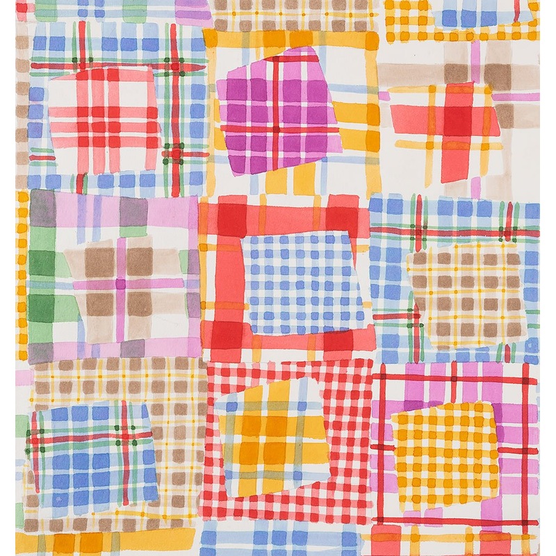 Nicole’s Prints / Mad for Plaid / Natural Multi