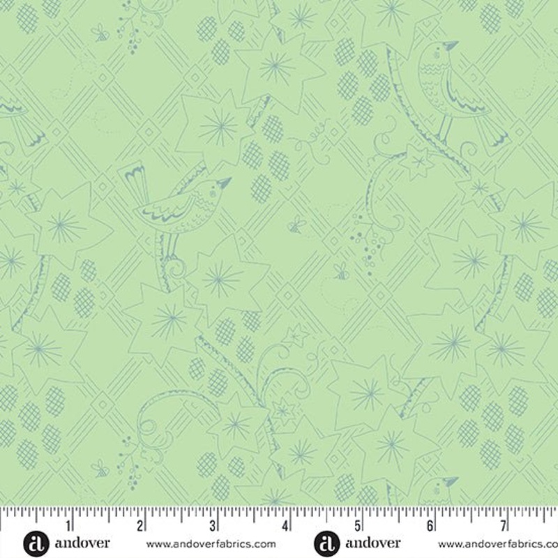 Noras Garden / Fleur de Fraise / Verde