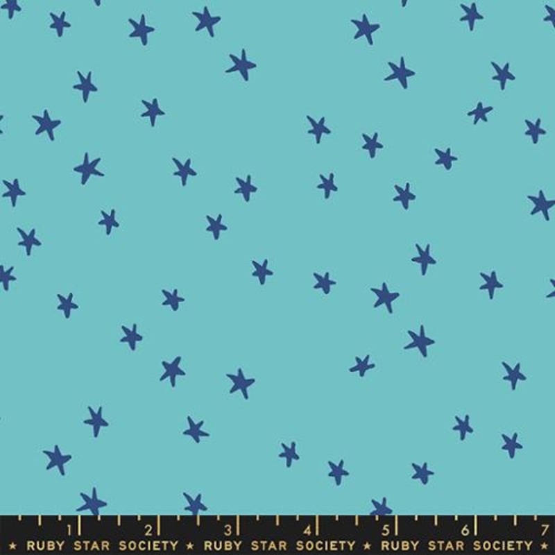 Starry / Wide / Turquoise