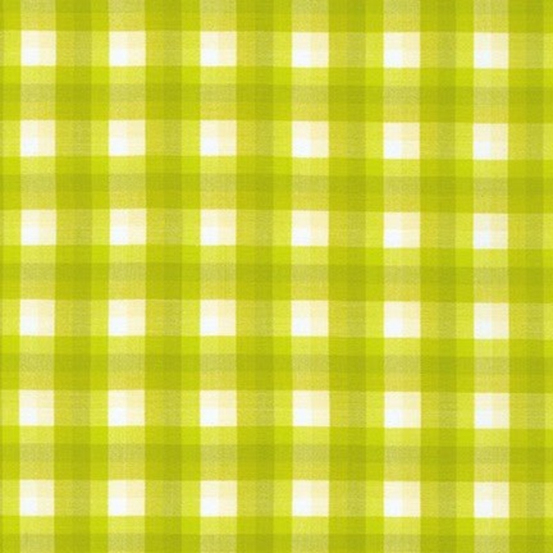 Cotton Woven Plaid / Pickle