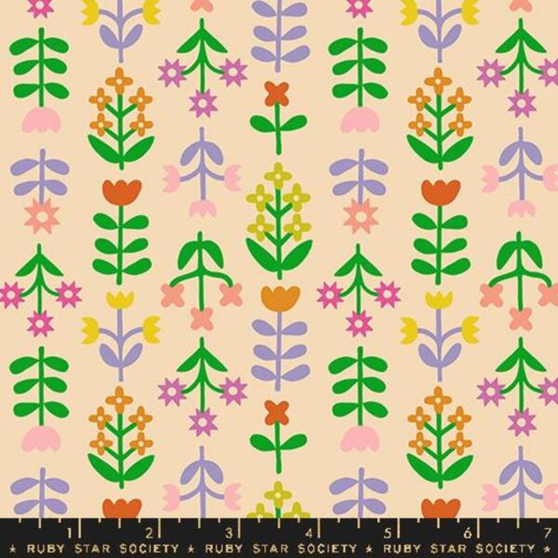 Favorite Flowers / Meadow / Vintage Paper