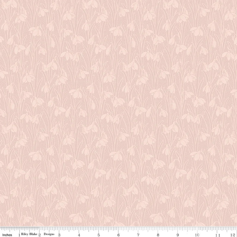 Snowdrop Spot / Blush Pink