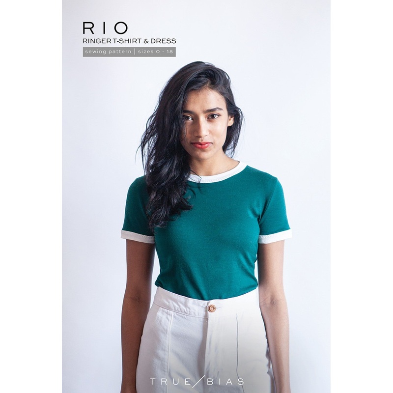 True Bias Patterns / Rio Ringer T-Shirt and Dress