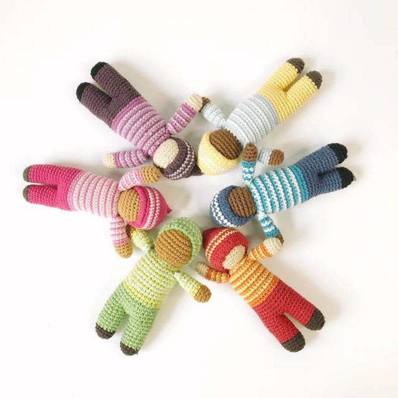 Waldorf Doll Pixie Rattle