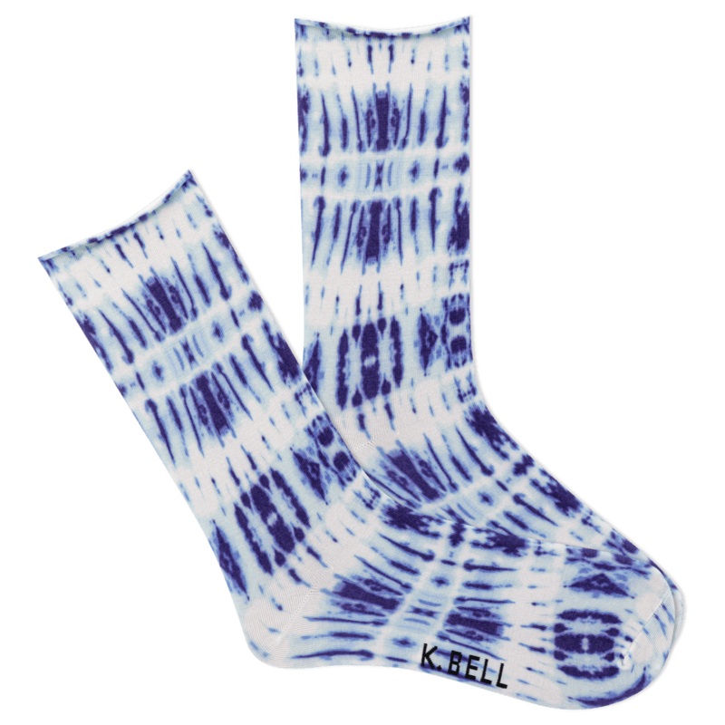 Women’s Printed Roll Top Sock