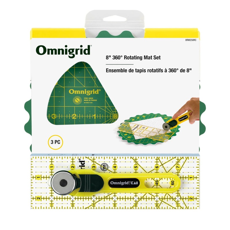 8 360 Rotating Mat Set