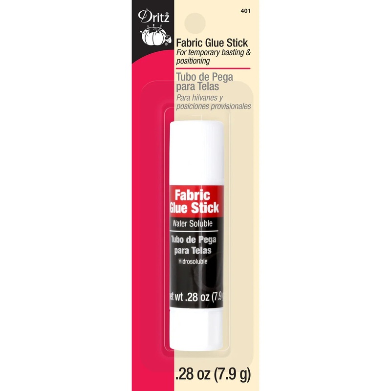 Fabric Glue Stick for Temporary Basting & Positioning
