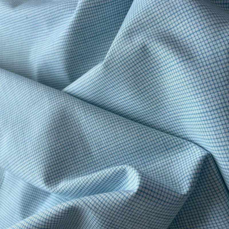 Farmhouse Mini Grid Blue