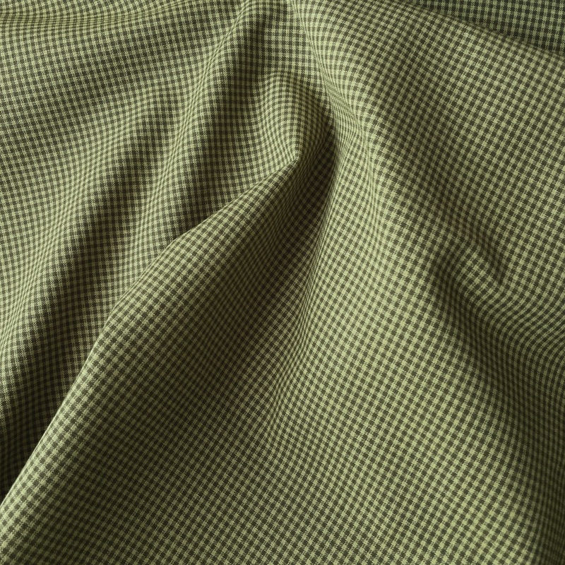 Homespun Mossy Rock Mini Gingham