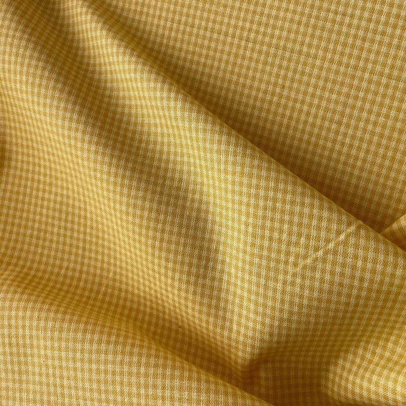Homespun Turmeric Mini Gingham