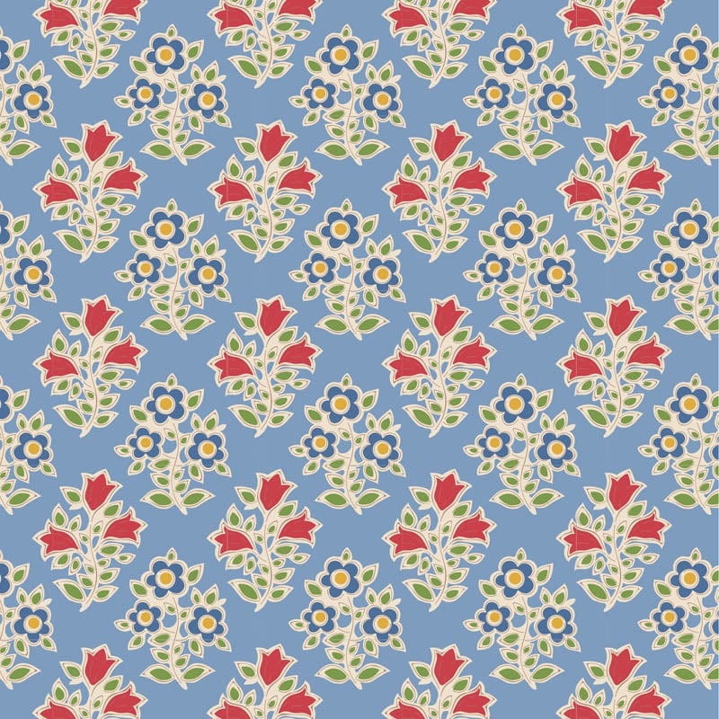 Jubilee / Farm Flowers / Light Blue