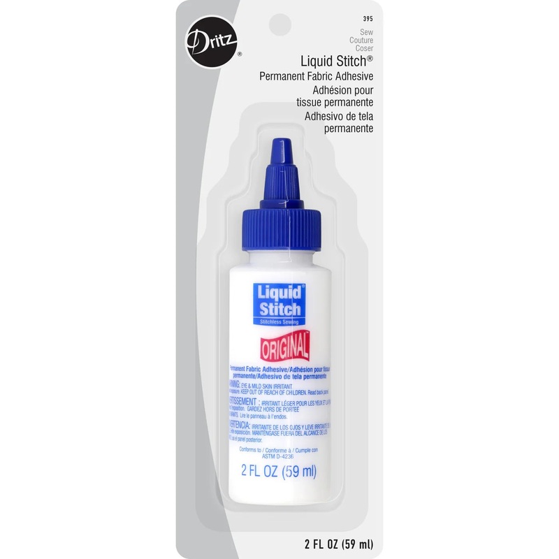 Liquid Stitch Permanent Fabric Adhesive, 2 fl. oz.