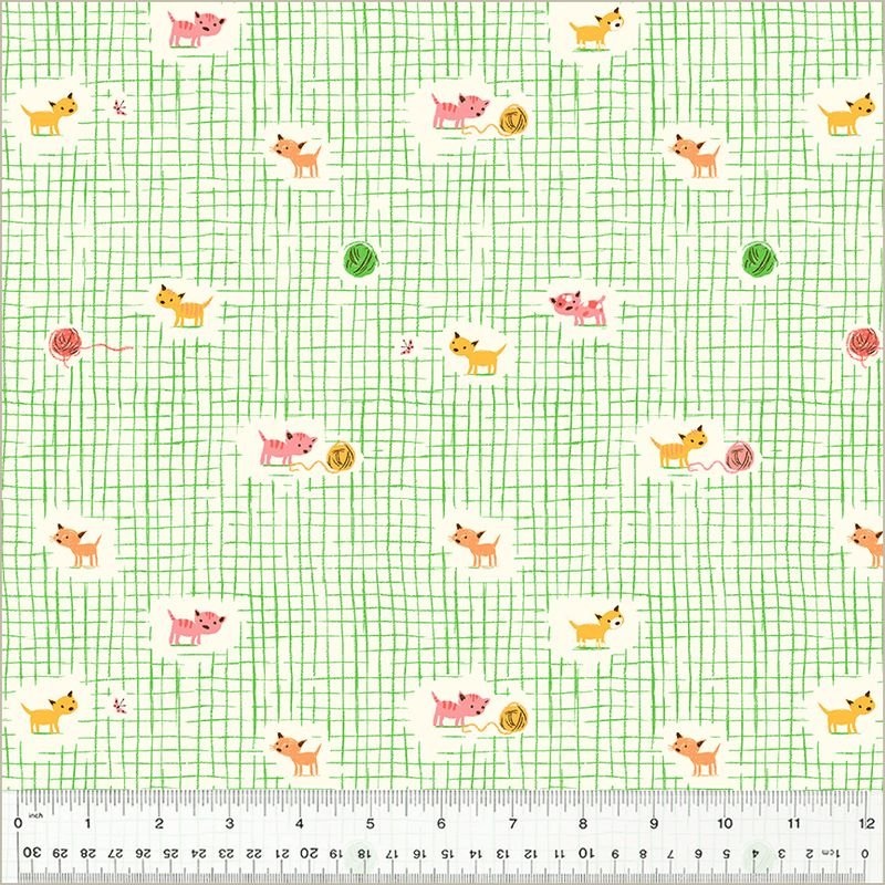 Studio Edit / Kitten Plaid / Green