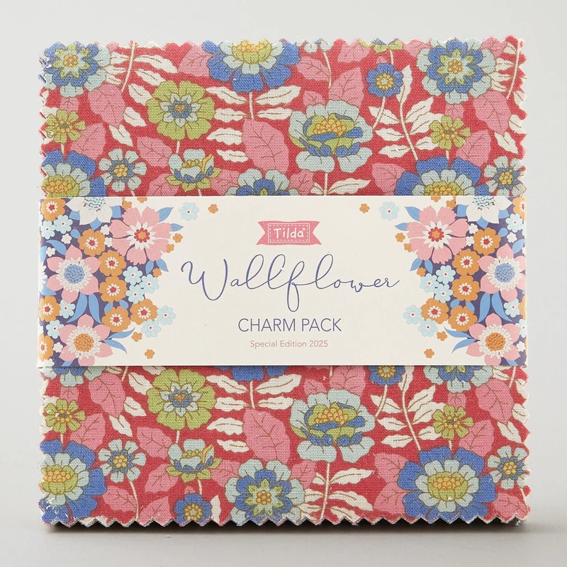 Tilda Wallflower Charm Pack 5in Squares