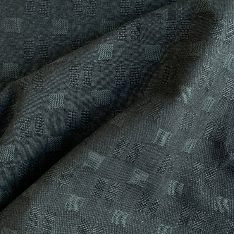 Waffle Woven Indigo Blue